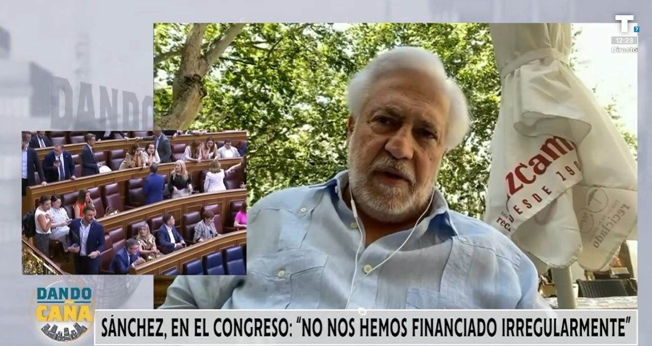 De las saunas a las cloacas, Julio Ariza analiza el historial corrupto de Sánchez