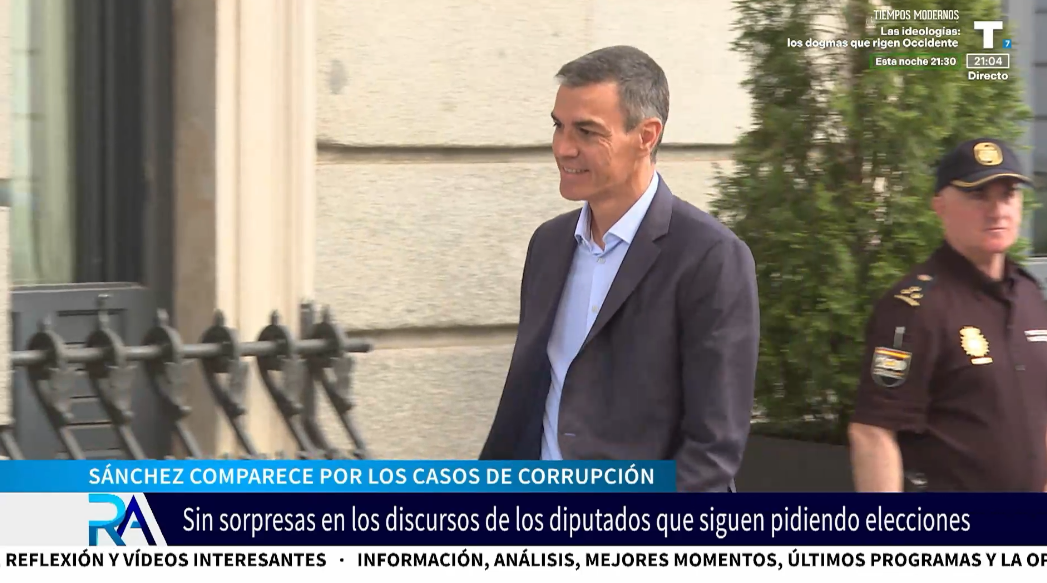 Abascal acusa a Sánchez de querer alterar los resultados de las próximas elecciones