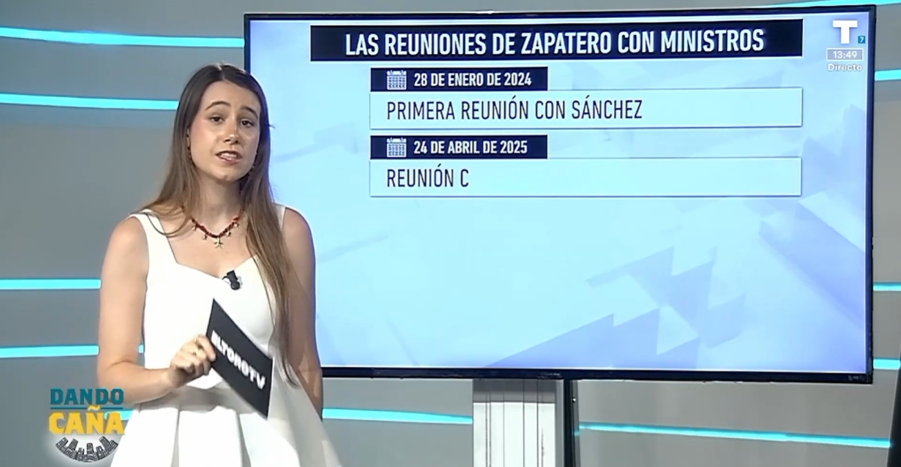 Zapatero se reunió con Sánchez y ministros hasta en 25 ocasiones