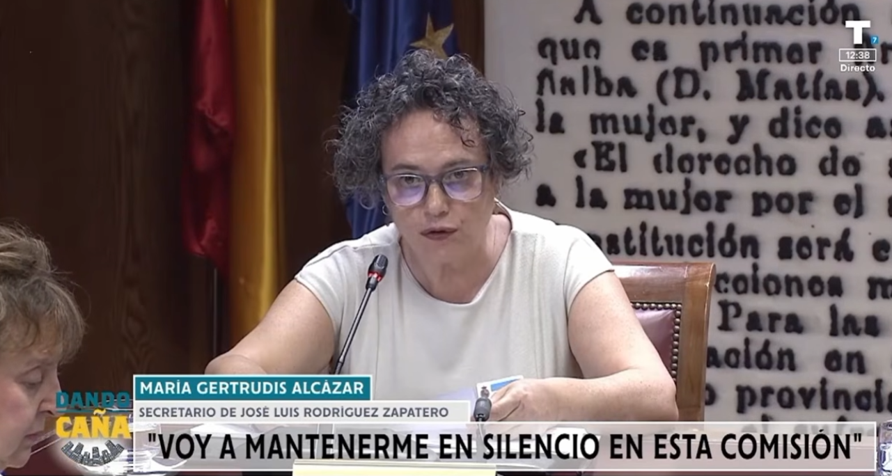 Gertrudis ha pasado de secretaria de Zapatero a imputada