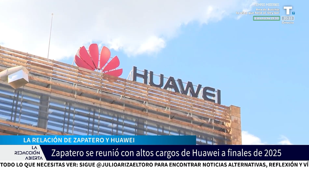 ¿Qué consigue Zapatero defendiendo a Huawei ante el Gobierno de Sánchez?