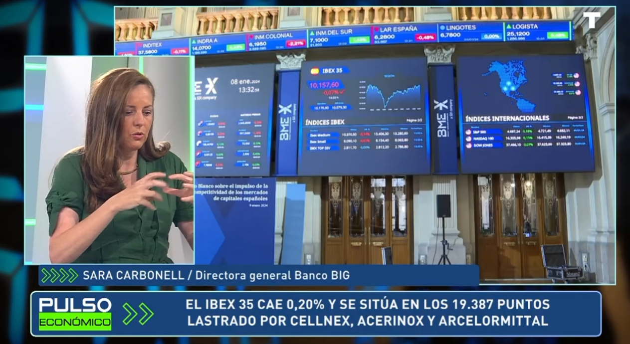 Sara Carbonell: «El mercado está pendiente de lo que suceda en el estrecho de Ormuz»