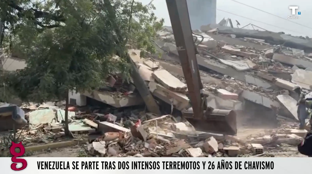 Venezuela se rompe tras DOS TERREMOTOS y 26 años de CHAVISMO