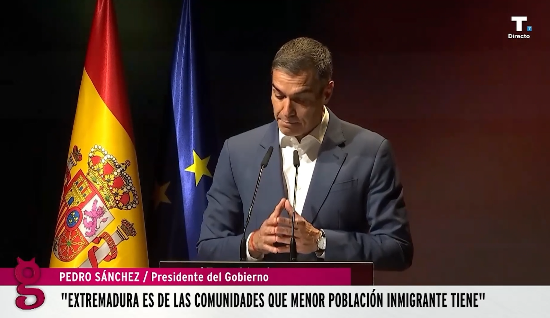 Sánchez quiere más inmigrantes en Extremadura