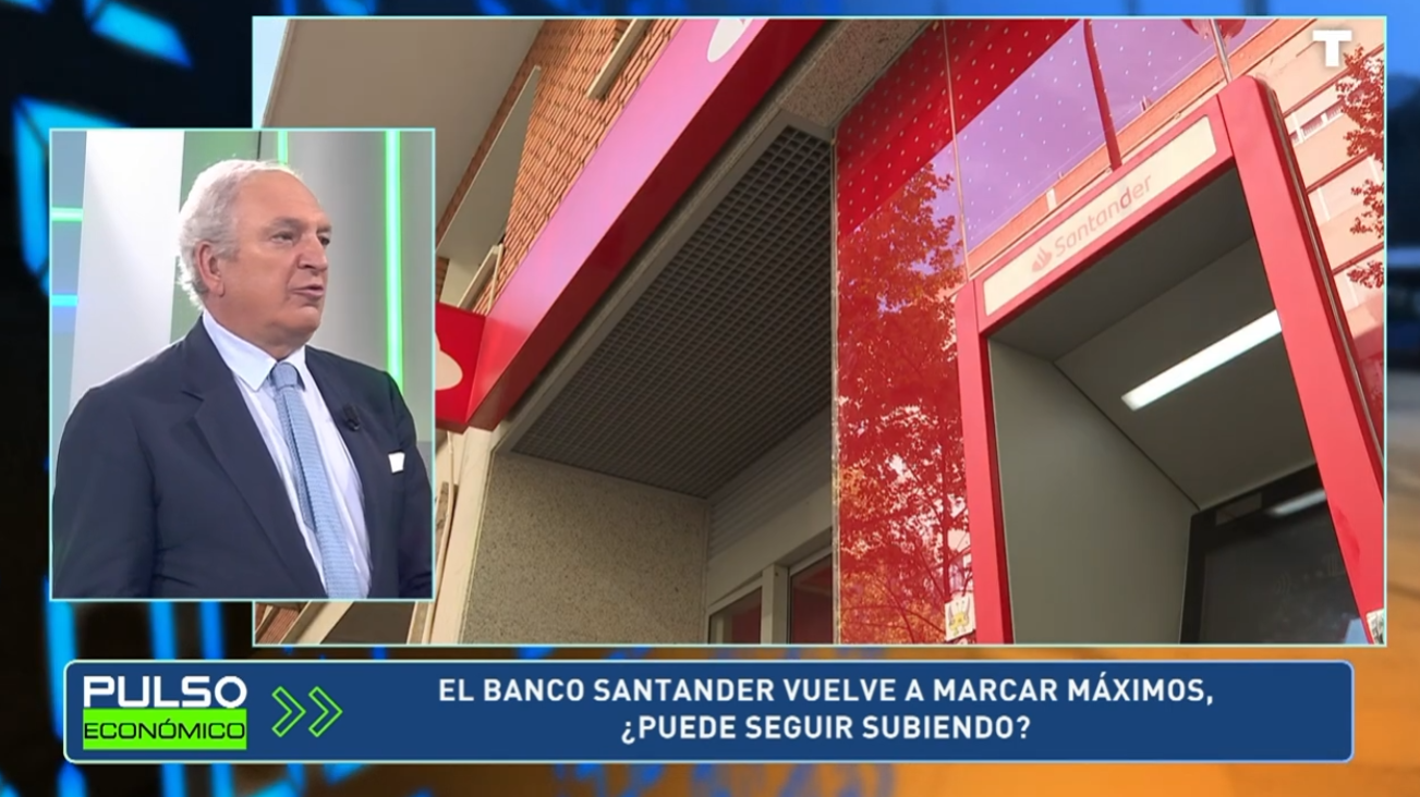 Antonio Banda: «Santander vuelve a liderar el Ibex pese a las dudas sobre la banca en el segundo trimestre»