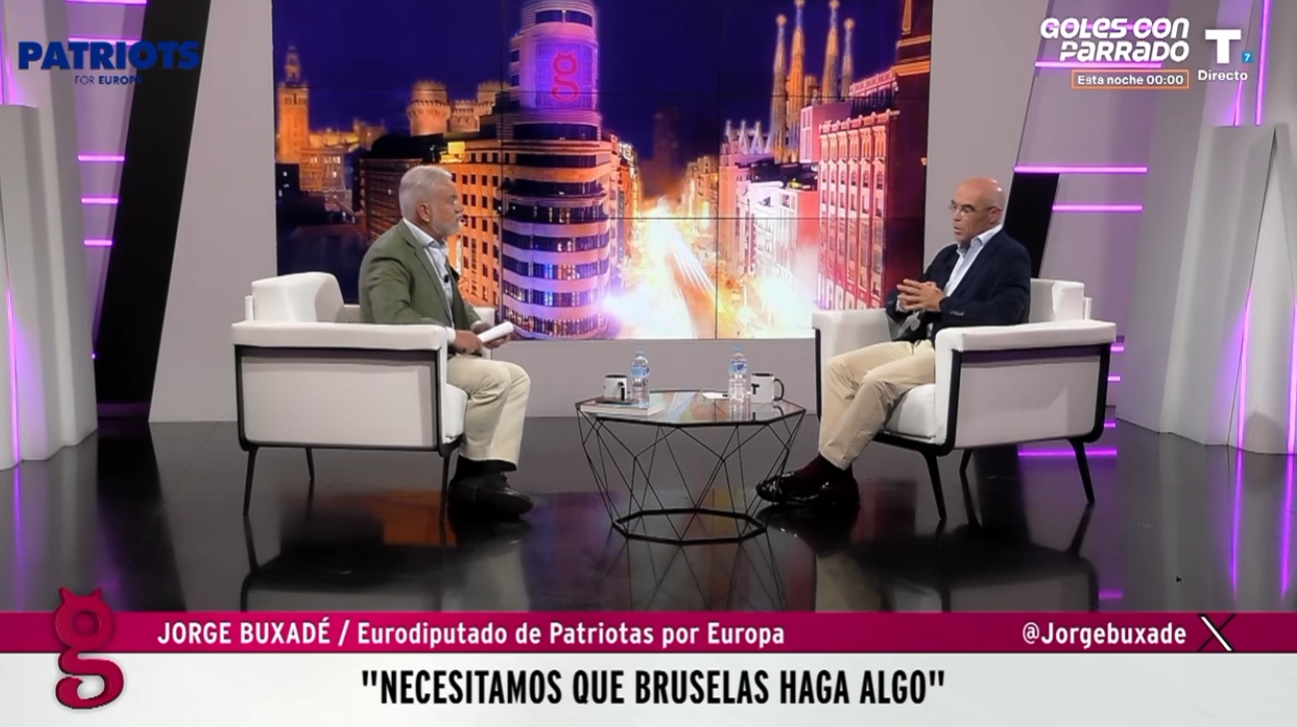 Buxadé estalla contra la situación que vive España