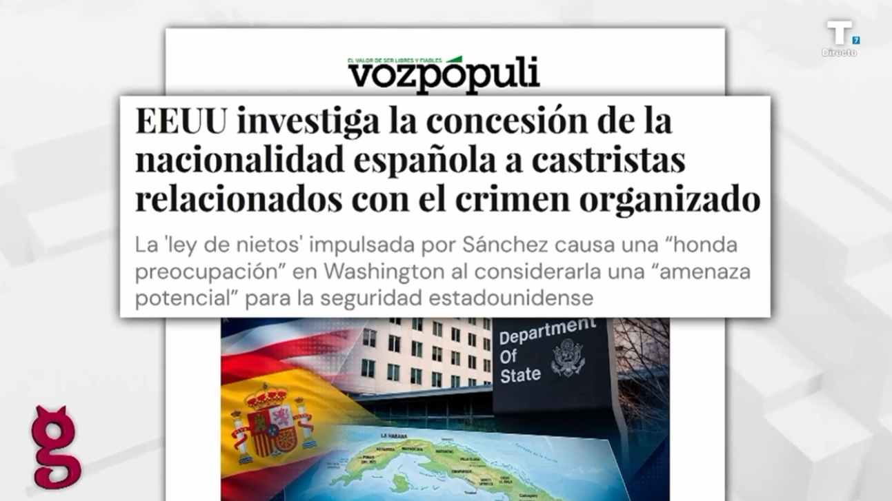 Sánchez ayuda al régimen cubano dándoles el pasaporte español