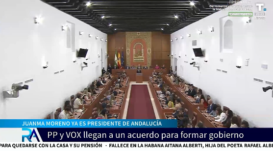 Juanma Moreno ya es presidente y Gavira liderará una ‘súper’ vicepresidencia