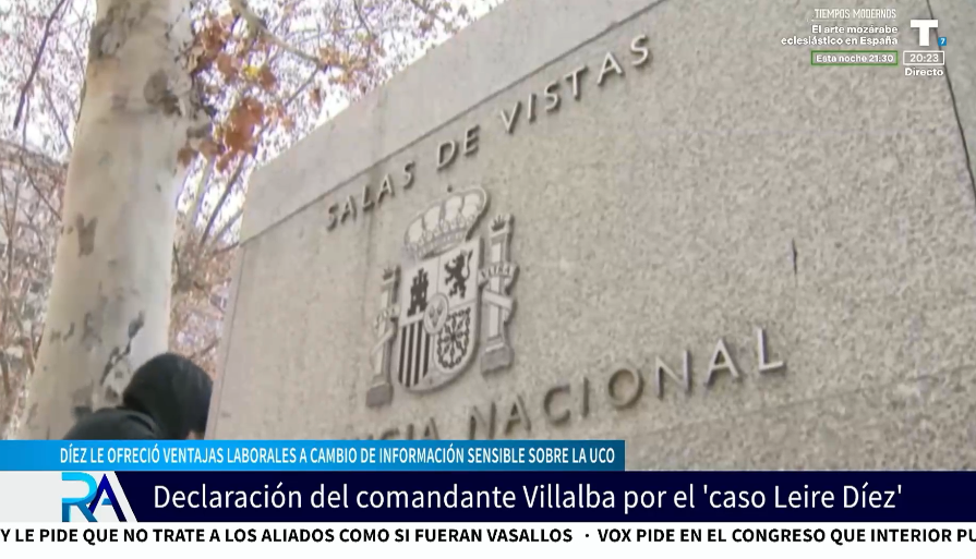 Rubén Villalba ratifica que Leire Díez le pidió información comprometedora de la Guardia Civil