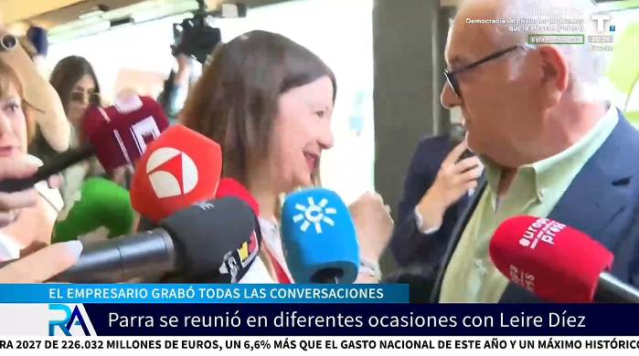 El empresario Joaquín Parra ratifica que mantuvo varias reuniones con Leire Díez y señala a «Pedro»