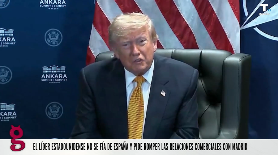 Trump critica al gobierno español y Sánchez dice que hablaron del Mundial