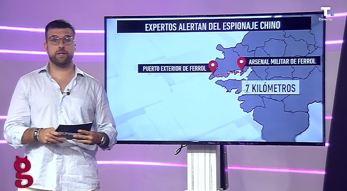 Expertos alertan de la amenaza china en los puertos españoles: espionaje y uso militar