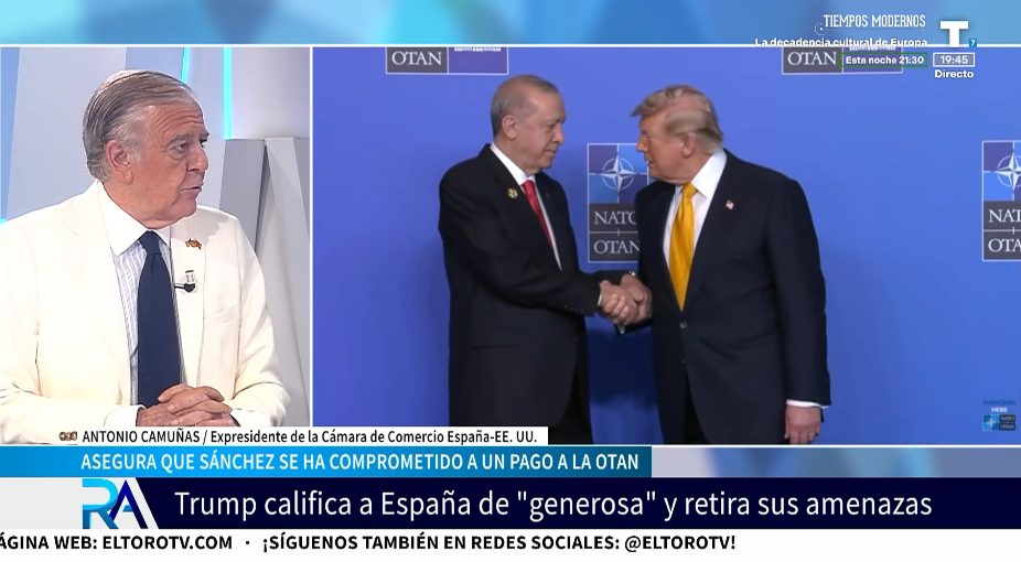 Antonio Camuñas: «Las bravatas de Trump no llegan a ninguna parte pero asustan»