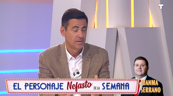 Juanma Serrano elegido EL PERSONAJE NEFASTO DE LA SEMANA