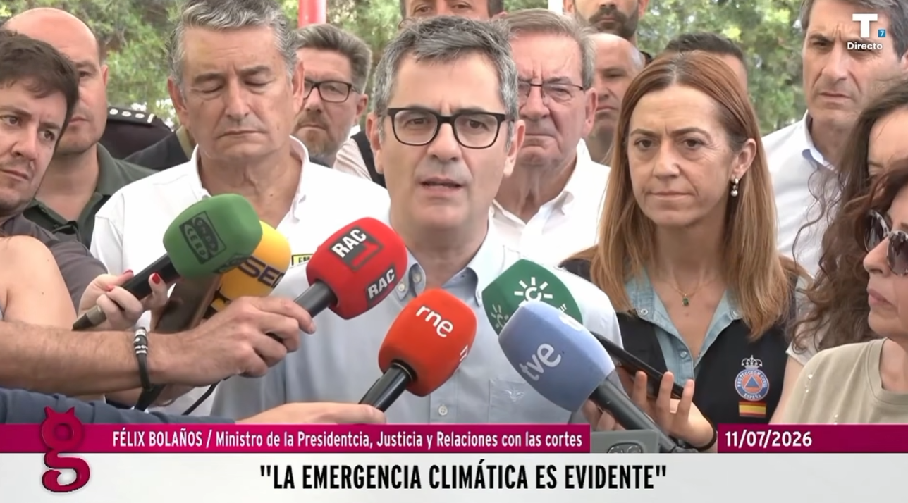¿Cómo se originó el incendio de Los Gallardos? El Gobierno señala al cambio climático