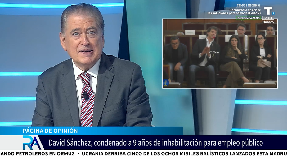 Horcajo estalla contra la sentencia de David Sánchez: «cobrar sin ir a trabajar es de chorizos»