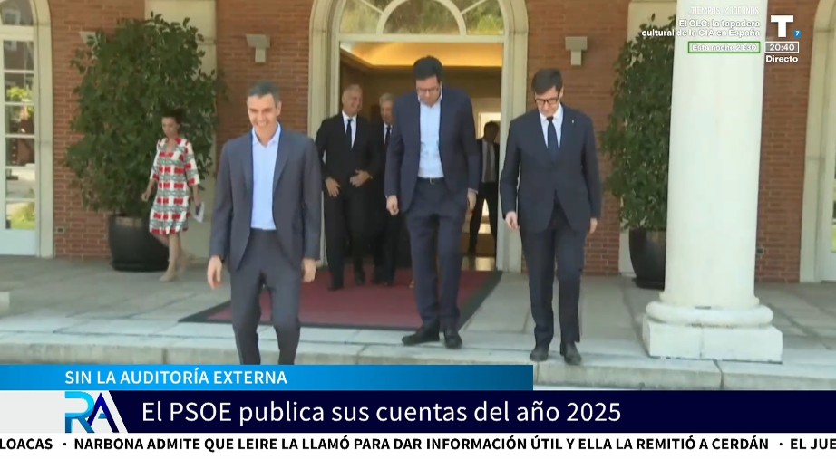 El PSOE hace públicas sus cuentas de 2025 pero no la auditoría independiente