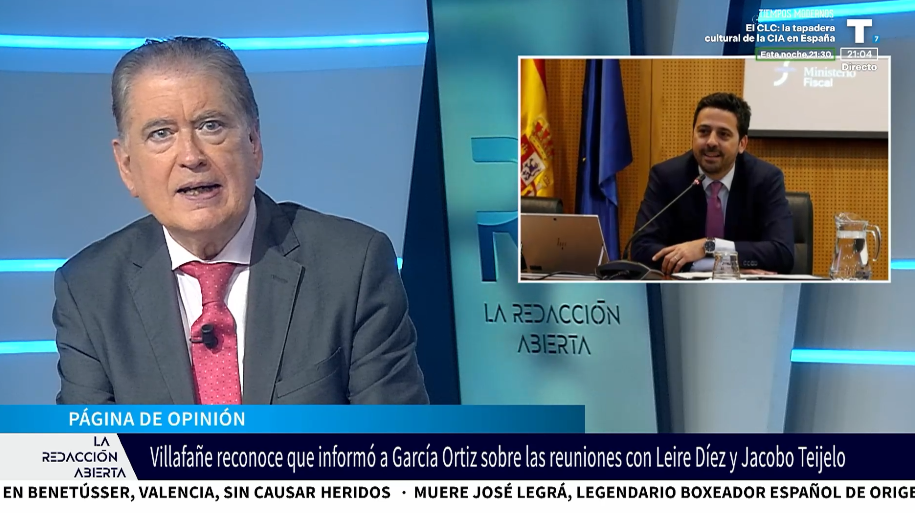 Malas noticias para Álvaro García Ortiz: Villafañe le informó sobre sus reuniones con Leire Díez