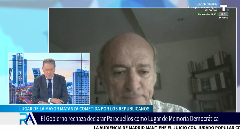 Pedro Corral: «El Gobierno busca el blanqueo de las barbaridades del PSOE durante la Guerra Civil»