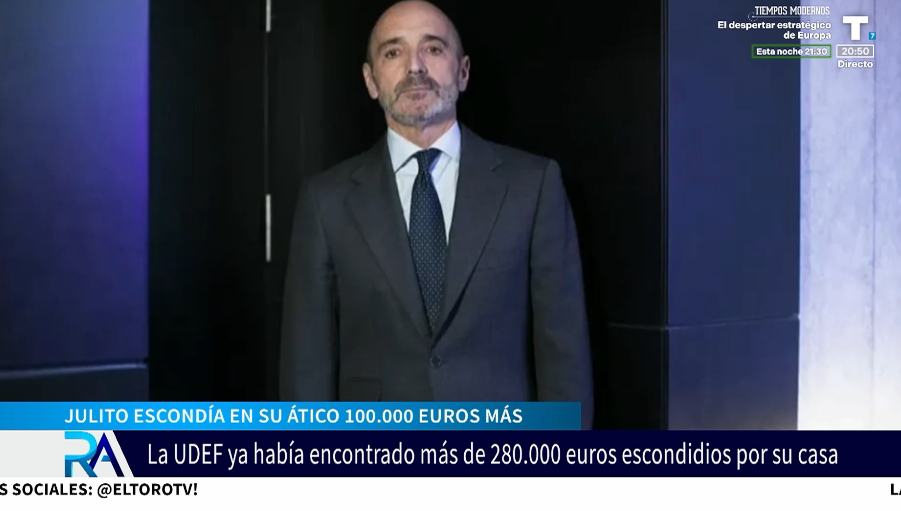 Descubren más dinero escondido en el ático de ‘Julito’ Martínez