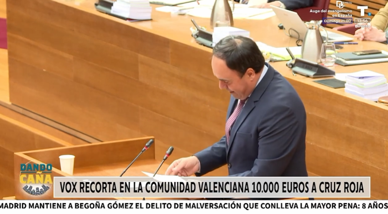 VOX recorta más de 10.000 euros a Cruz Roja