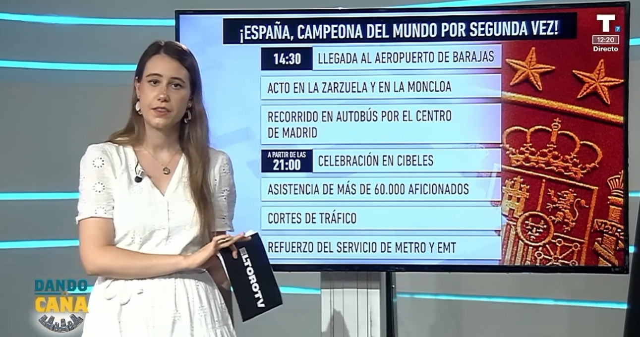 Así será el recorrido que hará nuestro jugadores