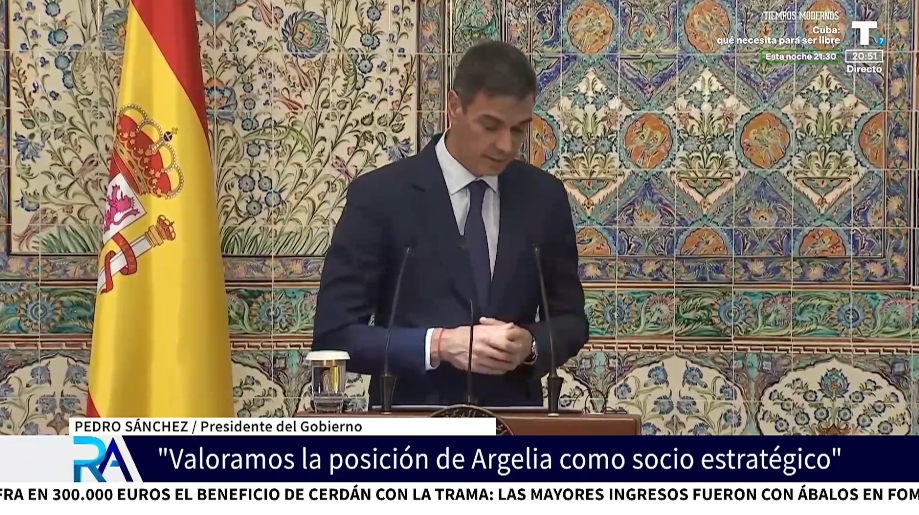 Sánchez viaja a Argelia para intentar pactar un aumento del suministro de gas