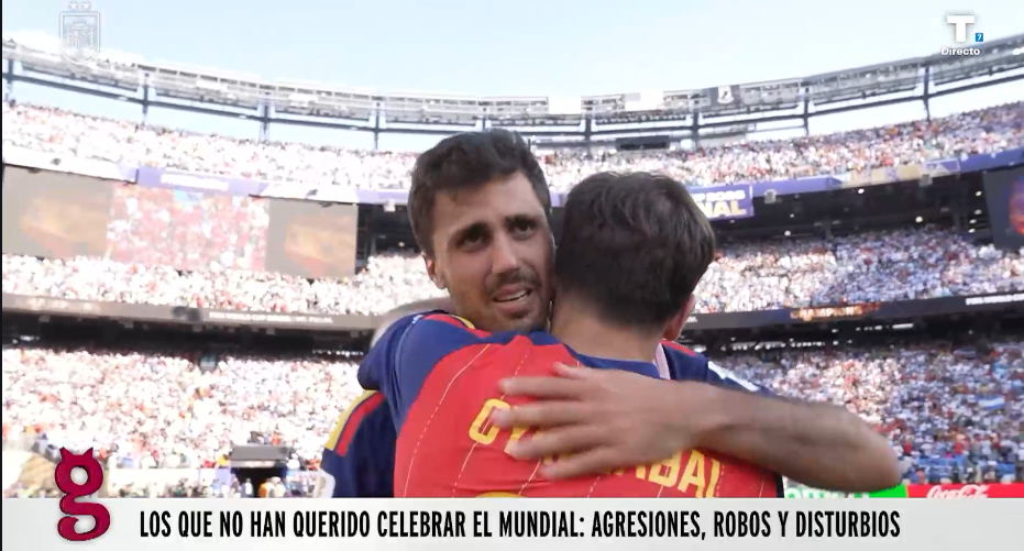 Agresiones y amenazas: los cachorros de ETA intentan reventar la celebración de la selección española