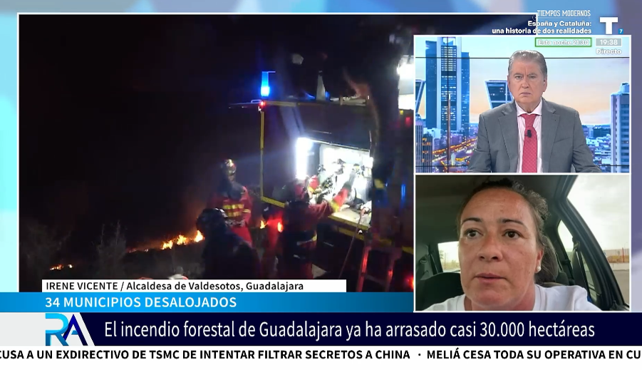 Alcaldesa de Valdesoto (Guadalajara): «Pedimos que nos dejen llevar agua y comida a los ganaderos»