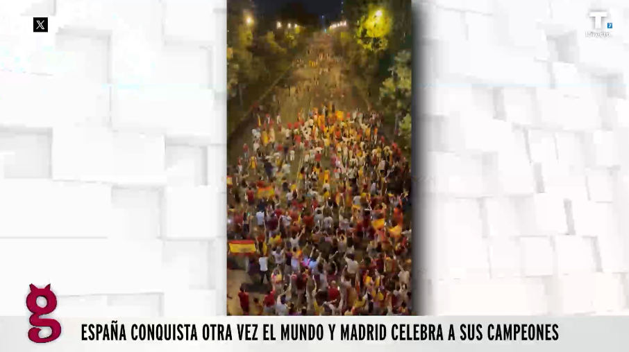 España celebra su segunda estrella: una marea roja convierte Madrid y Cibeles en una fiesta histórica