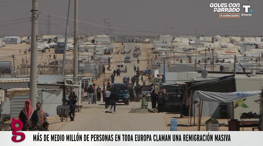 Medio millón de personas piden una remigración masiva