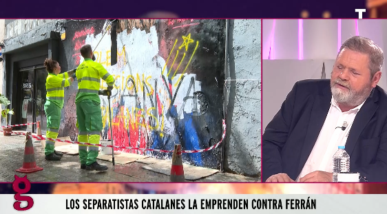Los separatistas catalanes la emprenden contra Ferrán
