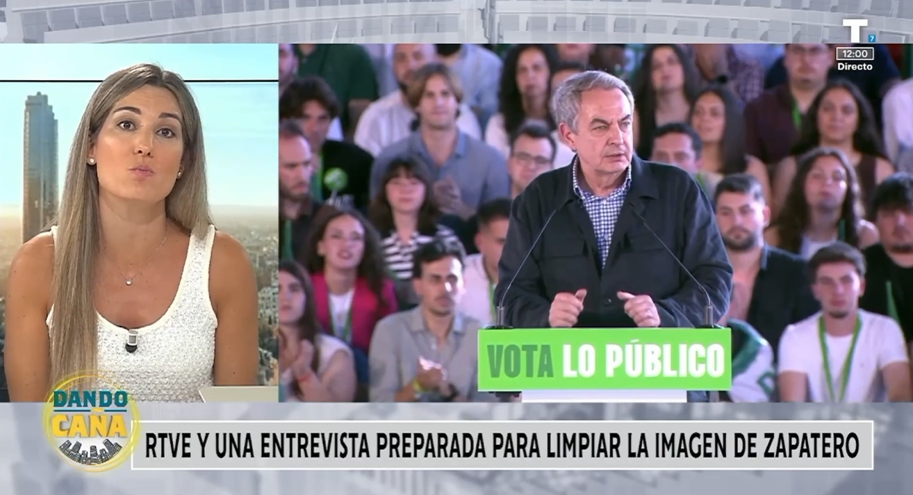 RTVE y la entrevista más que preparada para Zapatero