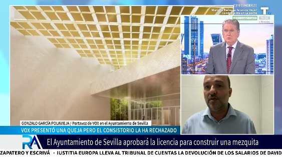 VOX Sevilla: «No pueden construir una mezquita es uno de los barrios más pobres de España»