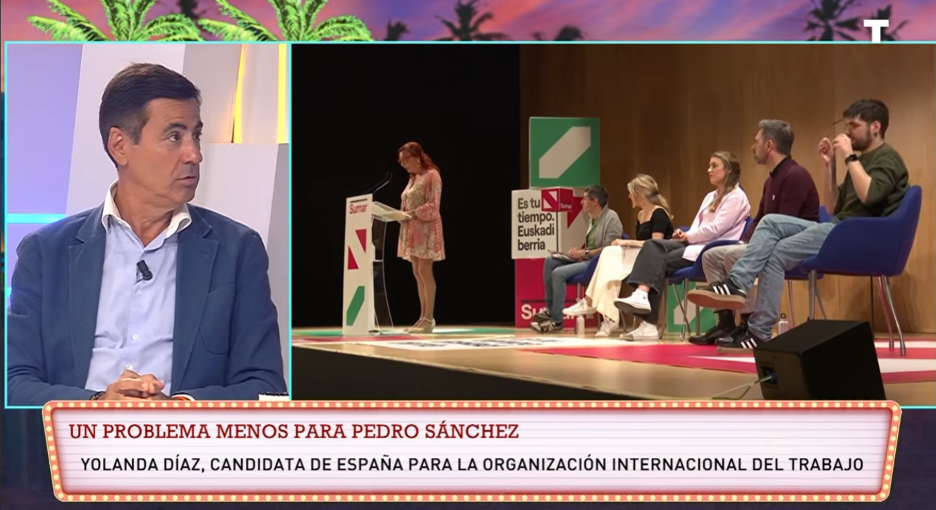Raúl Ramírez desgrana las motivos por los que Yolanda Díaz no es buena candidata para la OIT