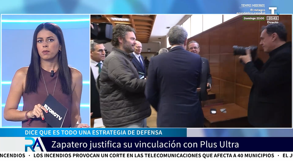 Los mensajes contradicen a Zapatero: La sombra de Plus Ultra sigue persiguiéndole