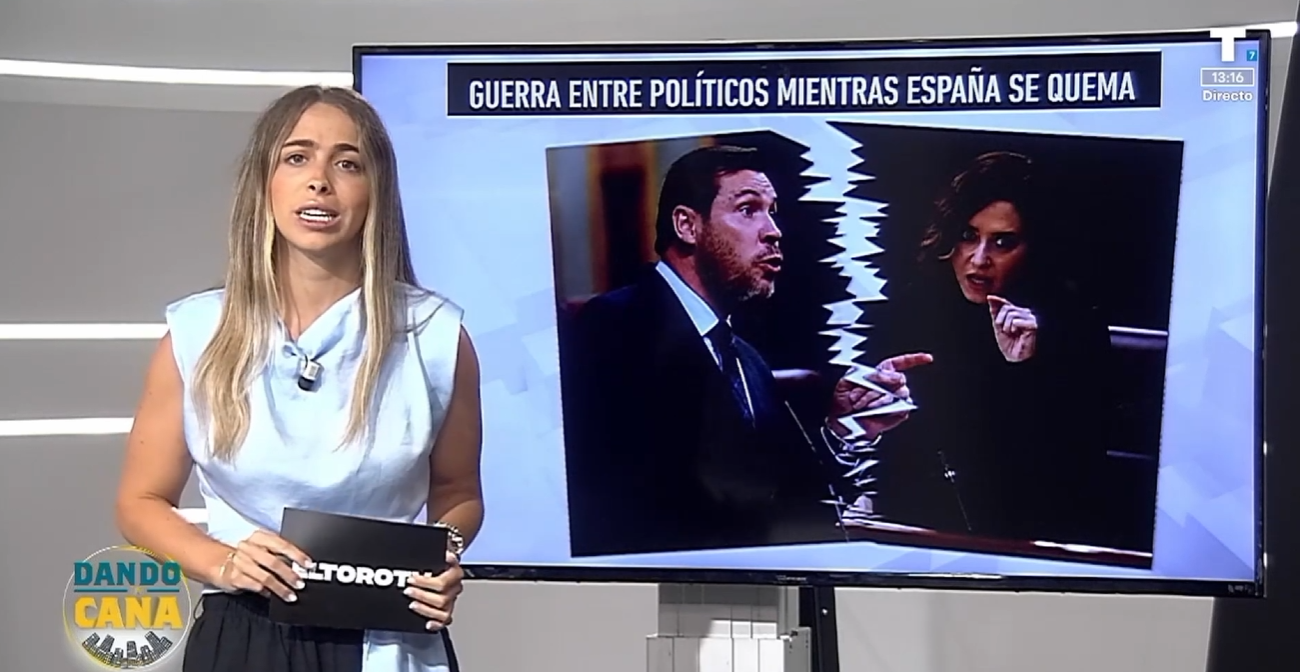 Óscar Puente ataca a Ayuso mientras España se calcina