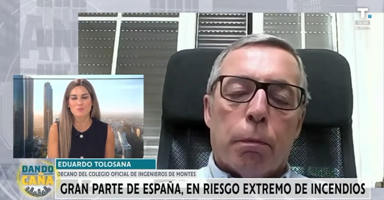 Gran parte de España, en riesgo extremo de incendios