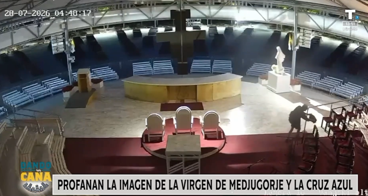 Un individuo quema el santuario mariano de Medjugorje