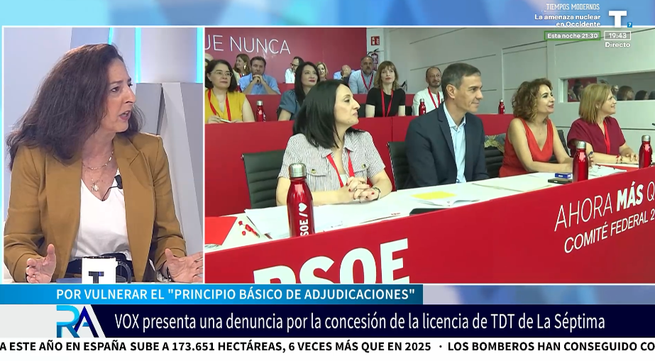 Marta Castro (VOX) presenta un recurso para frenar la emisión de la ‘TelePedro La Séptima’