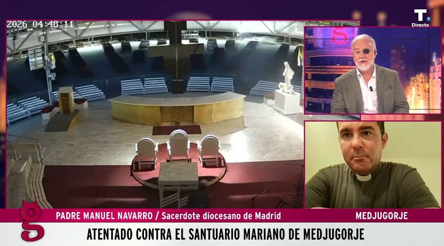 El padre Manuel Navarro relata cómo se ha vivido la profanación de Medjugorje