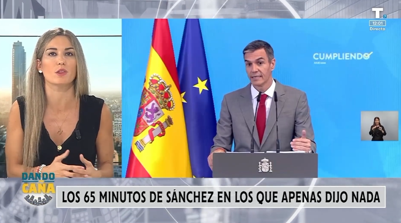 65 minutos de muchas palabras y pocas explicaciones