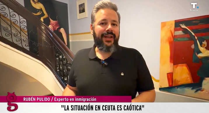 Rubén Pulido: «La situación en Ceuta es de auténtico caos»