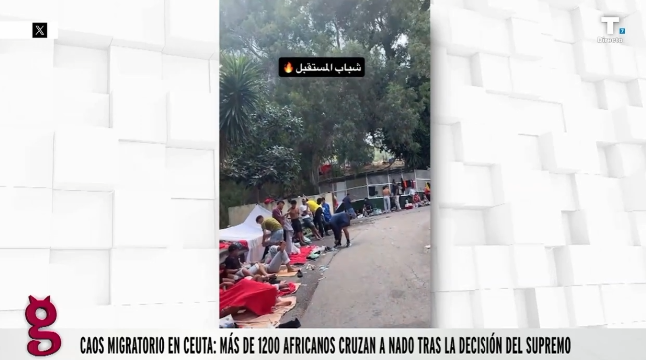 Ceuta sufre una invasión migratoria: más de 500 magrebíes a nado en un día