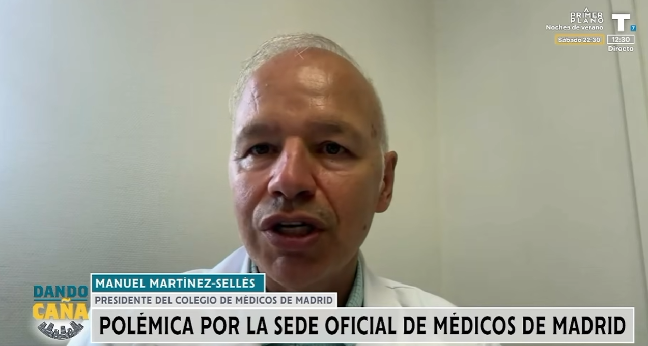 Polémica por la sede oficial del Colegio de Médicos de Madrid