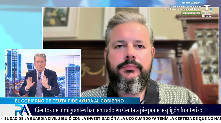 Rubén Pulido: «La invasión de inmigrantes está sucediendo porque Marruecos quiere que suceda»