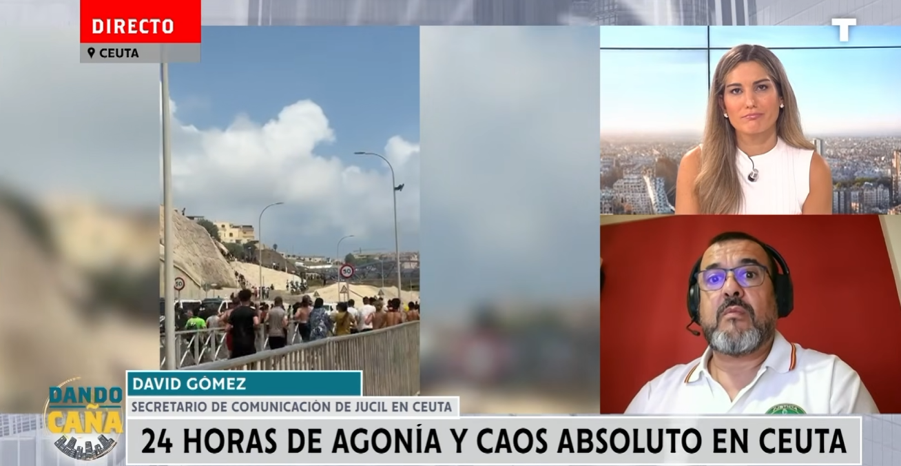 Ceuta sigue viviendo un caos absoluto tras la llegada masiva de miles de ilegales