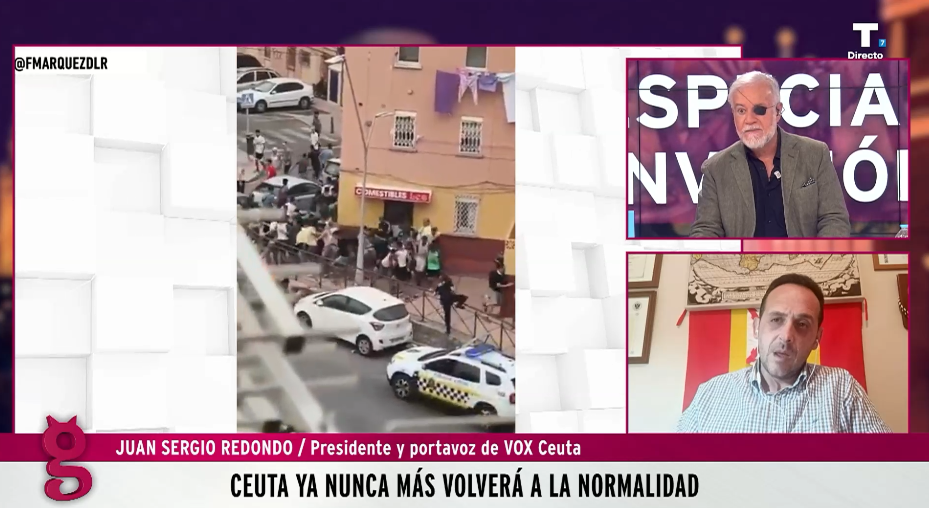 Ceuta vive una situación catastrófica con el goteo incesante de ilegales