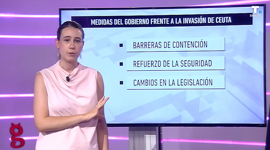 Sánchez quiere crear unas barreras de contención en Ceuta