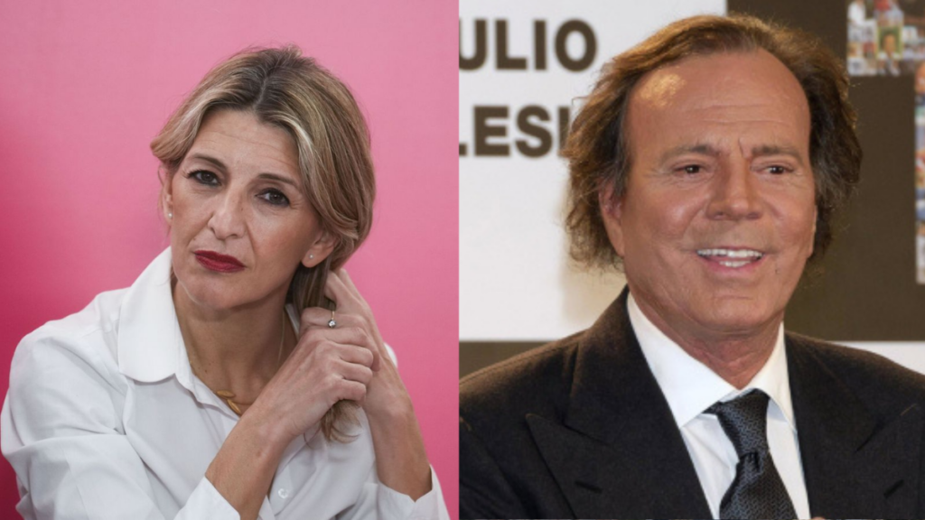 Julio Iglesias demanda a Yolanda Díaz en el Supremo por injurias tras acusarle de «esclavista» y «abusador»